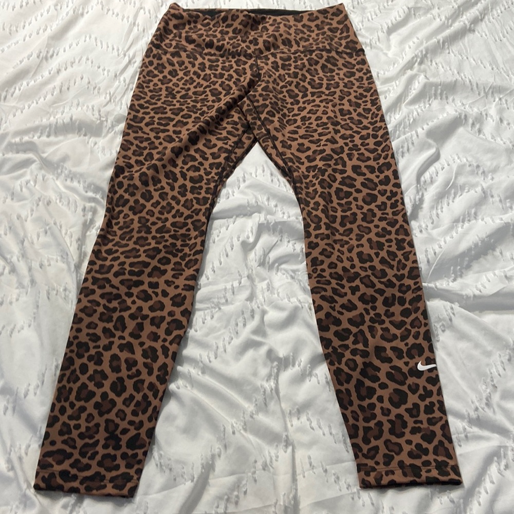 cheetah print nike leggings